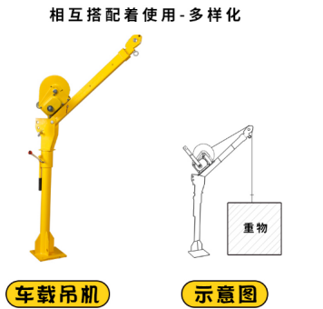 手動絞盤和吊運(yùn)機(jī)搭配干活不累